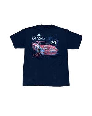 Vintage NASCAR Tony Stewart #14 Office Depot Old Spice Tee